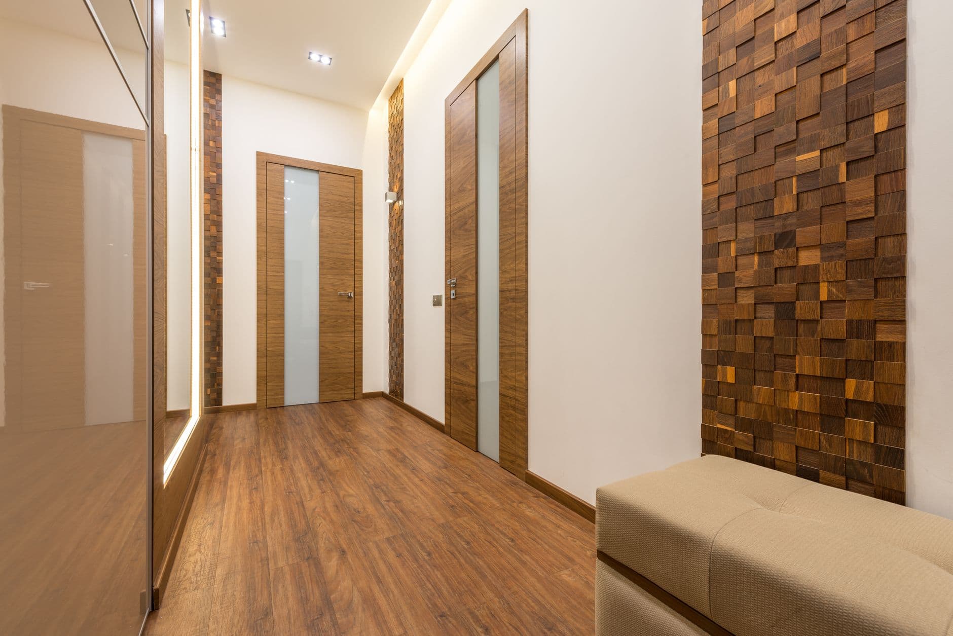 Fluted Wood and Reeded Glass Are Replacing Flat Surfaces