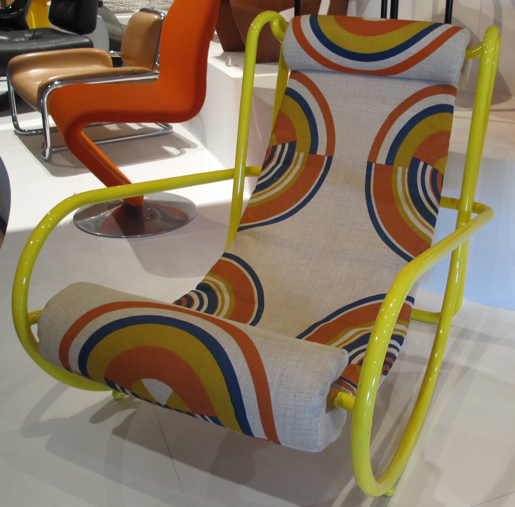 Locus Solus garden chair by Gae Aulenti