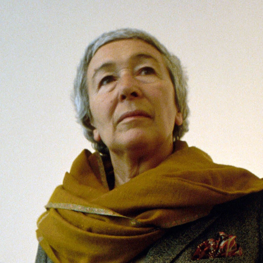 Portrait of architect and designer Gae Aulenti